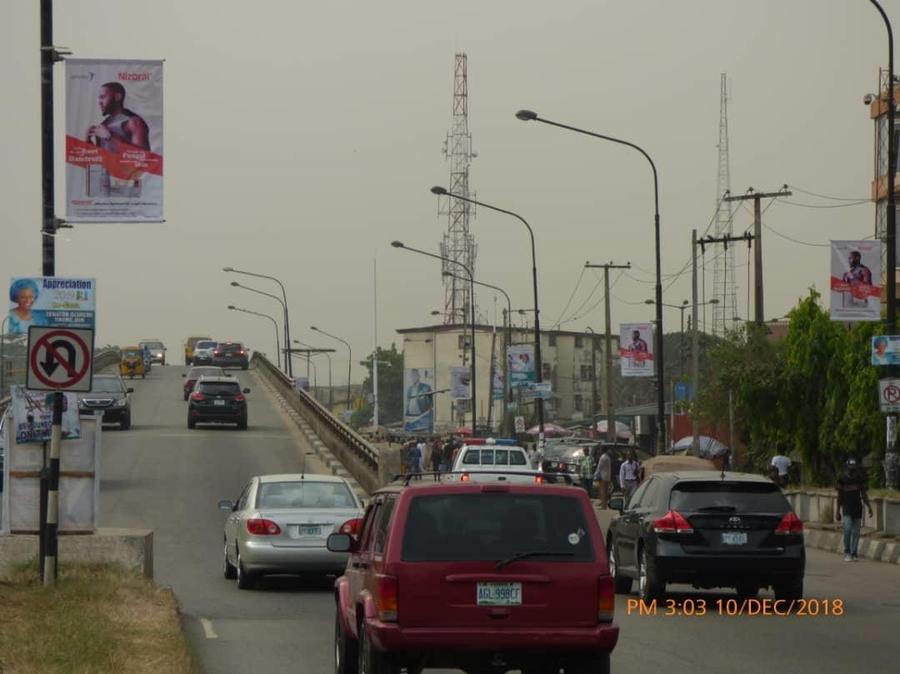 Yaba Ojuelegba Corridor outdoor advertising billboard Lagos